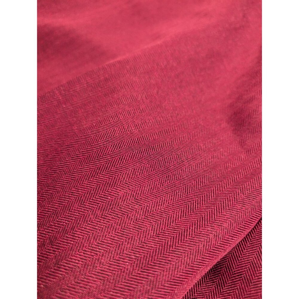 Le Suit Womens Size 10 Dress Pants Magenta Pink Herringbone Lined Career - Picture 4 of 6